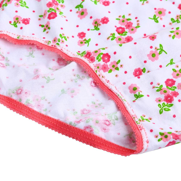 6pcs/pack Baby Girls Underwear Cotton Panties Kids Short Briefs Children  Underpants (Random Colors) 