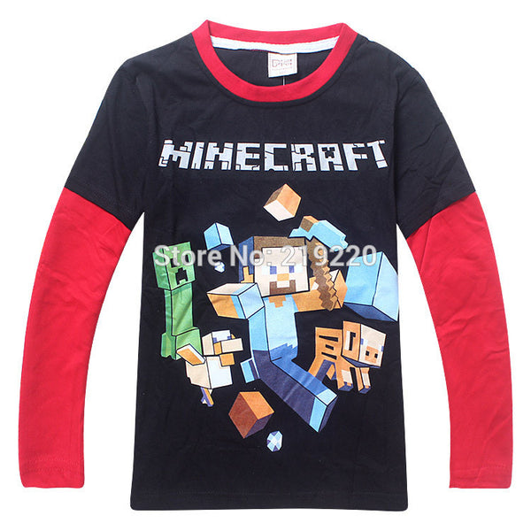 Baby boys t-shirts spring autumn new cartoon children kids long sleeve t shirts