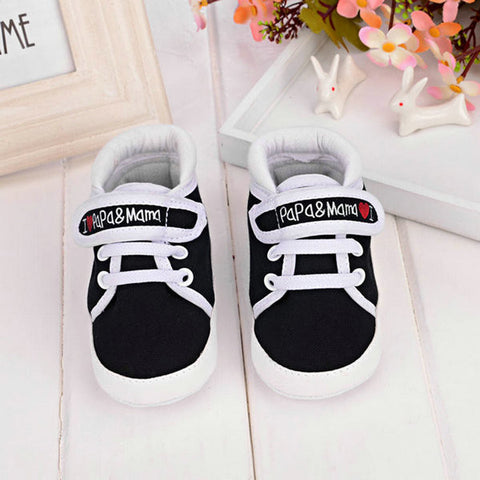 Baby Infant Kid Boy Girl Soft Sole Canvas Sneaker Toddler Newborn Shoes