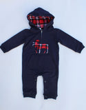 Fashion Brand Baby Moda Roupas Bebe Long Sleeve Hooded Cotton Rompers Newborn Boy Baby Winter Romper