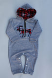 Fashion Brand Baby Moda Roupas Bebe Long Sleeve Hooded Cotton Rompers Newborn Boy Baby Winter Romper