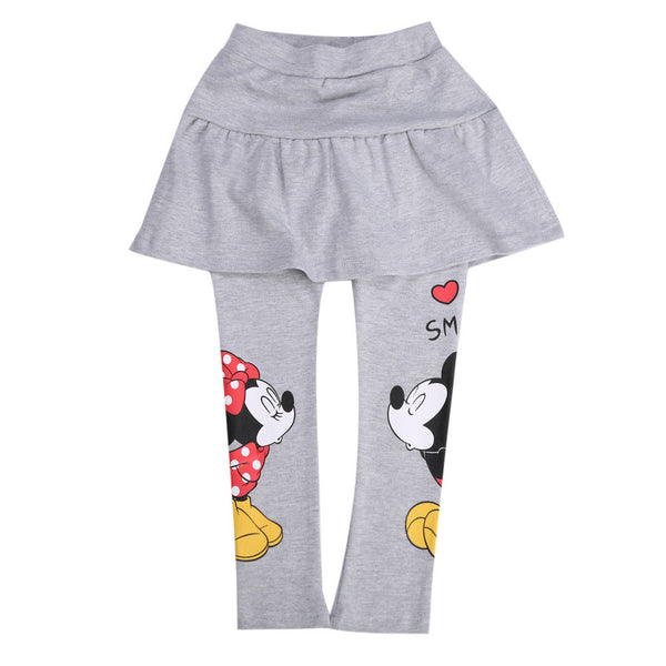 NEW Children's fashion tutu skirt pants for girl cotton Casual pantskirt girl pants