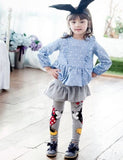 NEW Children's fashion tutu skirt pants for girl cotton Casual pantskirt girl pants