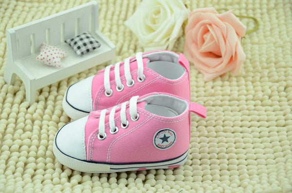 New Infant Toddler Newborn Baby Shoes Unisex Kids Classic Sports Sneakers Bebe Soft Bottom