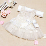 Retai,girls princess dress Children's clothing baby girls clothes kids tutu dress girl chiffon dress with Bowknot